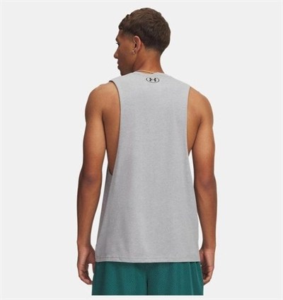 UA LEFT CHEST CUT OFF TANK ERKEK ATLET 1329286
