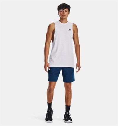 UA LEFT CHEST CUT OFF TANK ERKEK ATLET 1329286