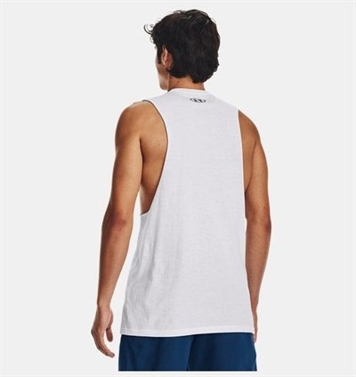 UA LEFT CHEST CUT OFF TANK ERKEK ATLET 1329286