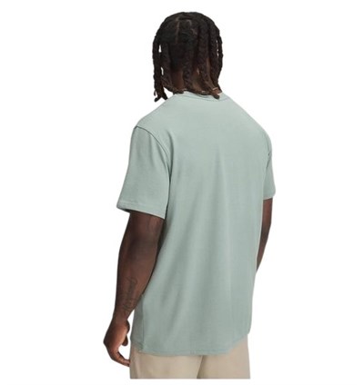 UA M LOGO EMB HEAVYWEIGHT SS ERKEK TİŞÖRT 1373997