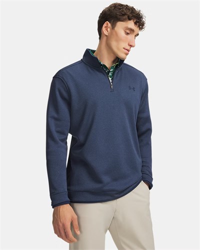 UA M SWEATER FLEECE QZ ERKEK YARIM FERMUARLI SWEATSHIRT 6003722