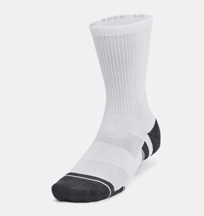 UA PERFORMANCE TECH 3PK CREW UNISEX ÇORAP 1379512