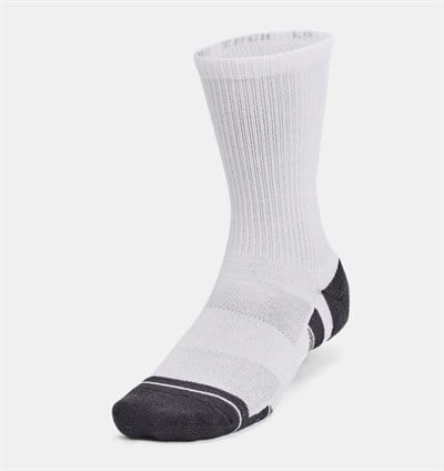 UA PERFORMANCE TECH 3PK CREW UNISEX ÇORAP 1379512