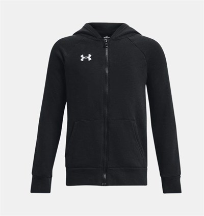 UA RIVAL FLEECE FZ HOODİE ERKEK ÇOCUK PAMUKLU ŞARDONSUZ CEKET 1379794