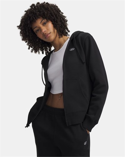 UA RIVAL FLEECE FZ KADIN KAPÜŞONLU CEKET 6016556