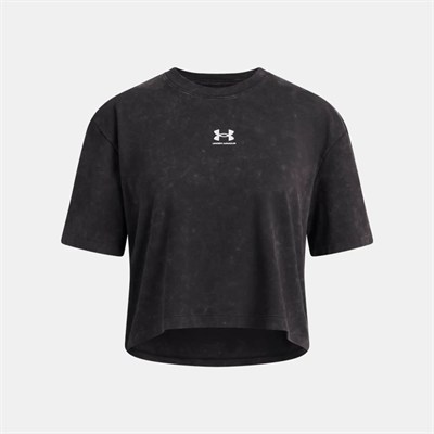 UA RIVAL WASH SS KIZ ÇOCUK CROP KISA TİŞÖRT 6011673