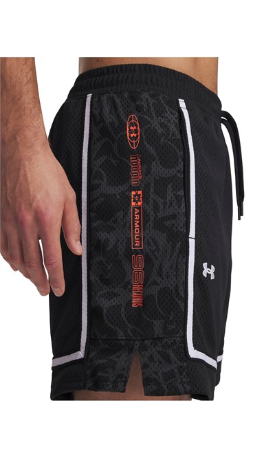 UA ZONE PRO 7IN MESH SHORT PRNTD ERKEK BASKETBOL ŞORTU 6000366