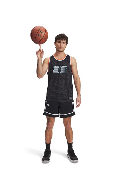 UA ZONE PRO 7IN MESH SHORT PRNTD ERKEK BASKETBOL ŞORTU 6000366