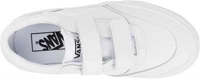 VANS BROOKLYN LS V BEYAZ DERİ ÇOCUK SPOR AYAKKABI VN000EKGWWW1