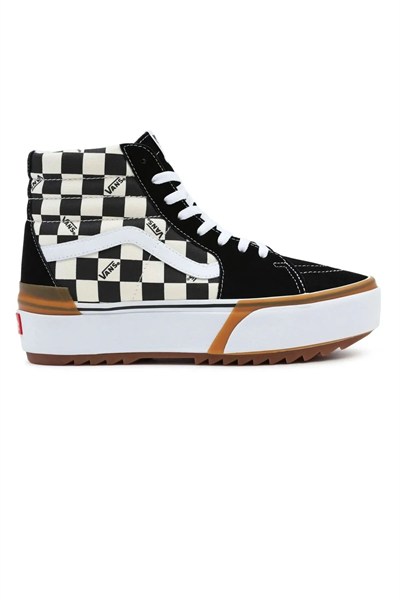 VANS CHECKERBOARD SK8-HI STACKED KADIN SNEAKER VN0A4BTWVLV1