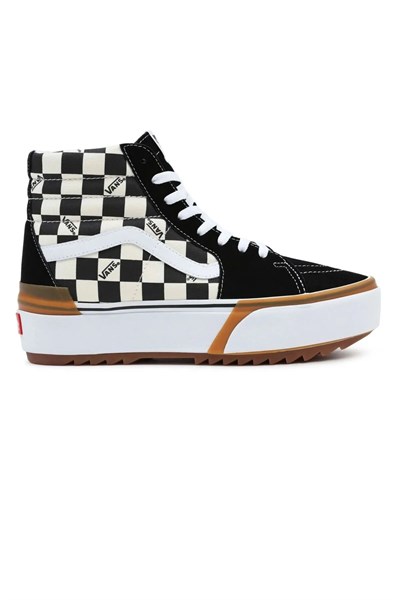 VANS CHECKERBOARD SK8-HI STACKED KADIN SNEAKER VN0A4BTWVLV1