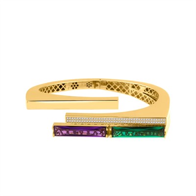 Regold 14 Ayar Altın Baget Taşlı Kelpçe