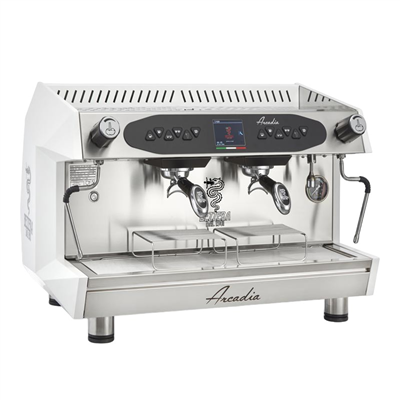 Bezzera Arcadia DE PID Tall Cup Tam Otomatik Espresso Kahve Makinesi, 2 Gruplu, Mat Beyaz
