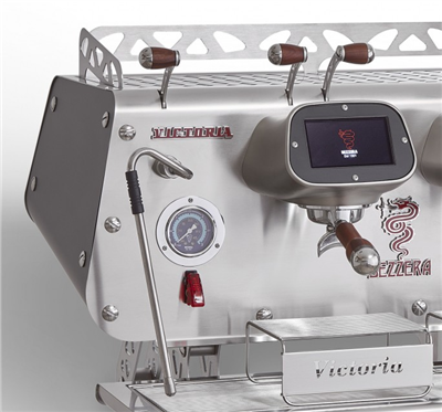 Bezzera Victoria Espresso Kahve Makinesi, Tall Cup, Tam Otomatik, 2 Gruplu, Siyah