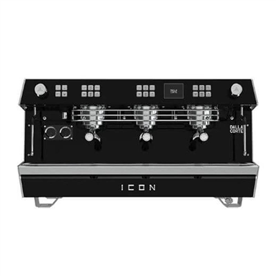 Dalla Corte Icon Espresso Kahve Makinesi, 3 Gruplu, Siyah