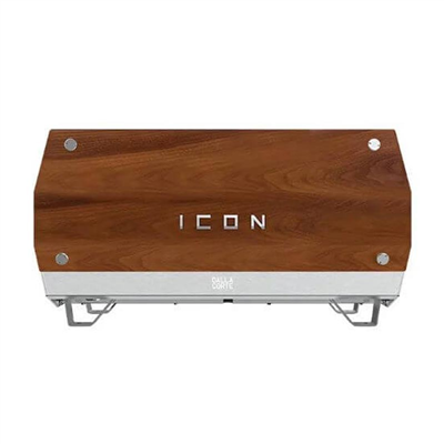 Dalla Corte Icon Espresso Kahve Makinesi, 3 Gruplu, Siyah-Ceviz