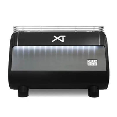 Dalla Corte XT Barista Espresso Kahve Makinesi, 2 Gruplu, Siyah-Krom