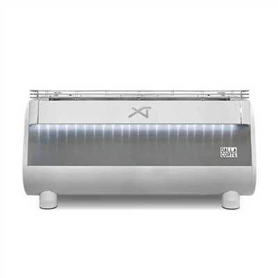 Dalla Corte XT Classic Espresso Kahve Makinesi, 3 Gruplu, Beyaz Krom