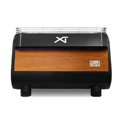 Dalla Corte XT Classic Espresso Kahve Makinesi, 2 Gruplu, Siyah-Ceviz