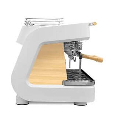 Dalla Corte XT Classic Espresso Kahve Makinesi, 2 Gruplu, Beyaz-Meşe