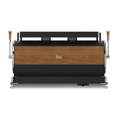 Dalla Corte Zero Classic Espresso Kahve Makinesi, 2 Gruplu, Siyah-Ceviz