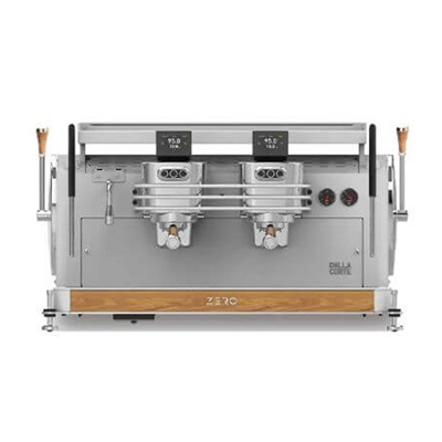 Dalla Corte Zero Classic Espresso Kahve Makinesi, 2 Gruplu, Beyaz-Meşe