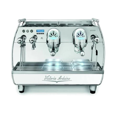 Victoria Arduino Adonis 1905 Espresso Kahve Makinesi, 2 Gruplu, Metalik