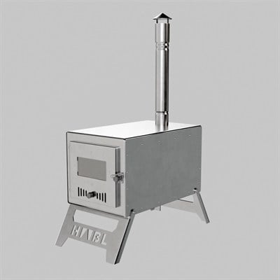 Galvaniz Kamp & Çadır Sobası - Mat Yüzeyli & Taşınabilir