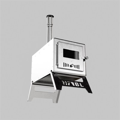 Galvaniz Kamp & Çadır Sobası - Mat Yüzeyli & Taşınabilir