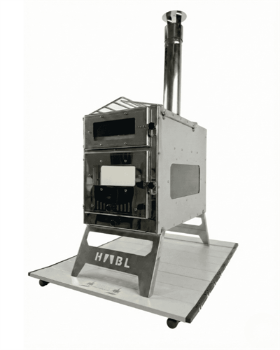 HABL Katlanabilir Alüminyum Lüks Soba Altlığı - Isı Yalıtımlı, Zemin Koruyucu Taşıma Çantalı