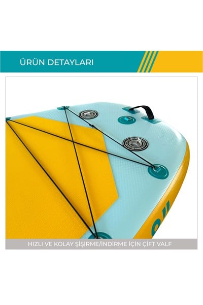 Habl Şişme Deniz Sup Board - Paddle Board – 457 x 140 x 20 XL