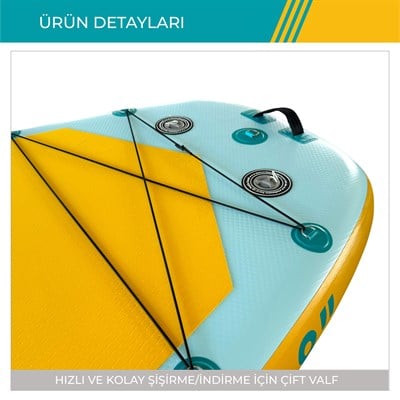 Habl Şişme Deniz Sup Board - Paddle Board – 457 x 140 x 20 XL