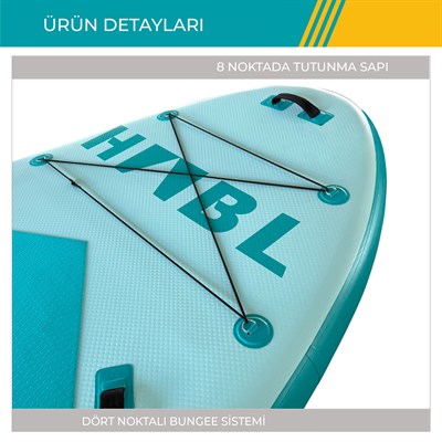 Habl Şişme Deniz Sup Board - Paddle Board – 457 x 140 x 20 XL