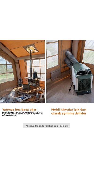 Habl Şişme Kamp Çadırı – 13.2 M2