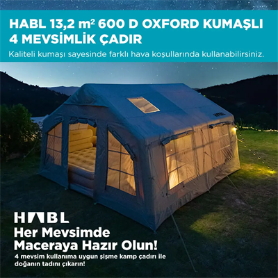 Habl Şişme Kamp Çadırı – 13.2 M2
