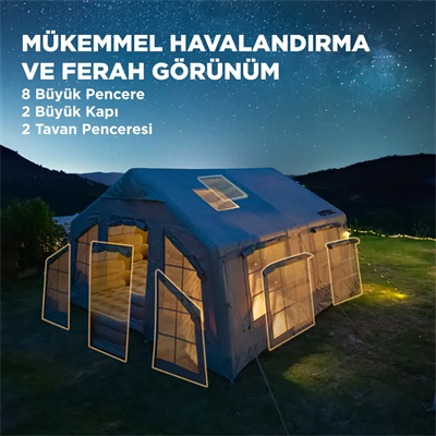 Habl Şişme Kamp Çadırı – 13.2 M2