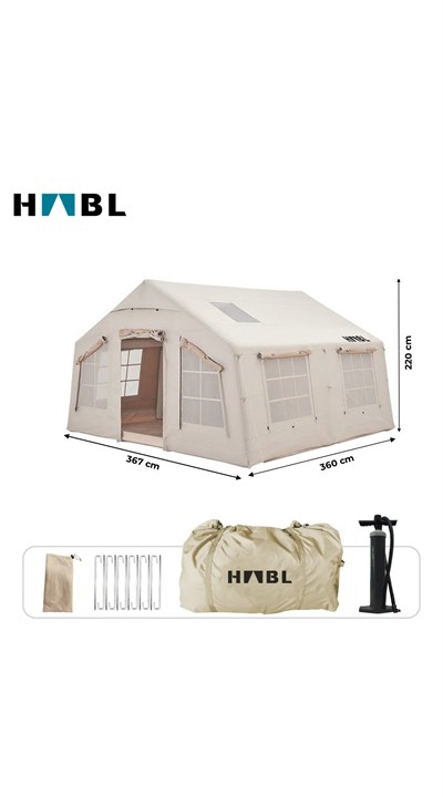 Habl Şişme Kamp Çadırı – 13.2 M2