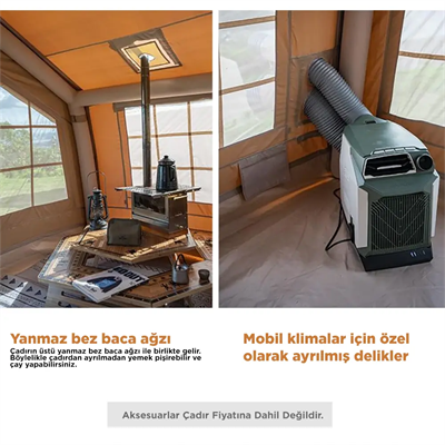 Habl Şişme Kamp Çadırı – 13.2 M2