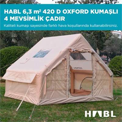 Habl Şişme Kamp Çadırı – 6.3 M2