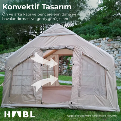Habl Şişme Kamp Çadırı - 8 M2