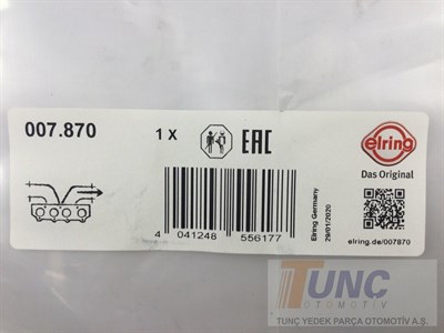 Egzoz Manifold Contası