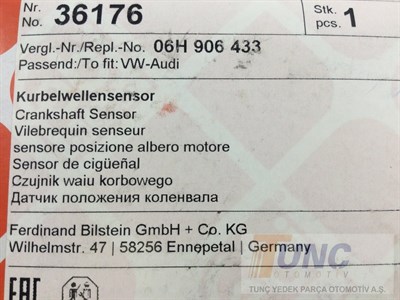 Krank Devir Sensörü