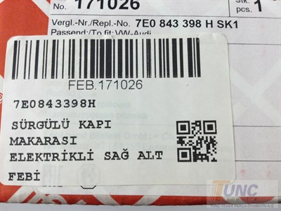 Sürgülü Kapı Makarası