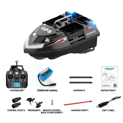  Pro GPS Model 160 Konum 4 Hazne Oto Pilot Eve Dünüş Sabıt Hız 500m 12000Mah pille