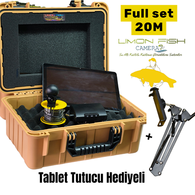 WİFİ KABLOSUZ SU ALTI KAMERA SETİ 20MT 