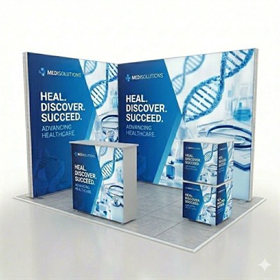 1 Birim (6 m²) Kongre ve Fuar Standı 