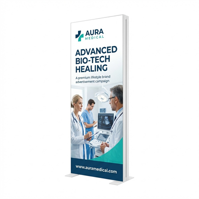 100×230 cm Modüler Lightbox – Kongre ve Fuar Standı