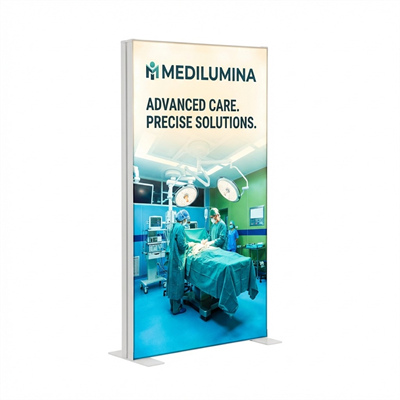 Ayaklı Lightbox 100×150 cm - Genel Görünüm