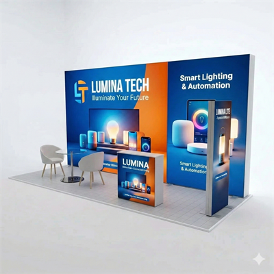 2 Birim (12 m²) Kongre ve Fuar Standı set 2