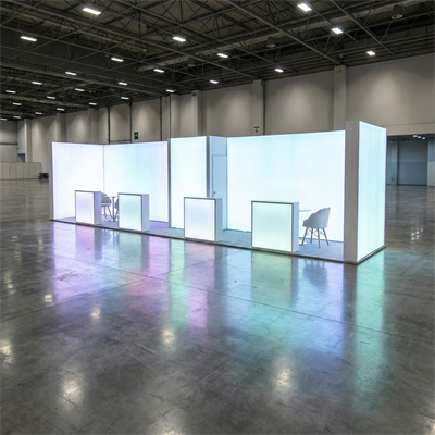 20 m² 3 Cephe Kapalı T3 Modüler fuar Standı  – Set 49